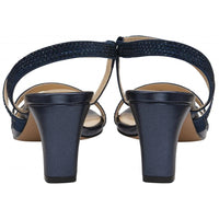 Lotus Womens Sandal Bernadette Navy Pearl - Donaghys