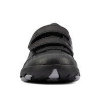 Clarks Boys School Shoe Rex Stride T Black Leather - Donaghys