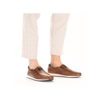 Rieker 11962 men's brown leather shoe