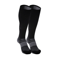 Hilly Mens Pulse Socks Black/Grey - Donaghys