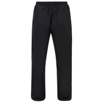 Canterbury men's black open-hem stadium track pants with drawstring waist