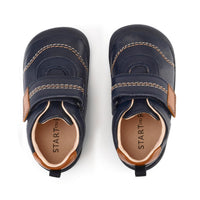 Startrite Boys Shoe Footprint Navy Leather - Donaghys