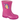 Stormwells Girls Wellie Boot Pink Sparkle - Donaghys