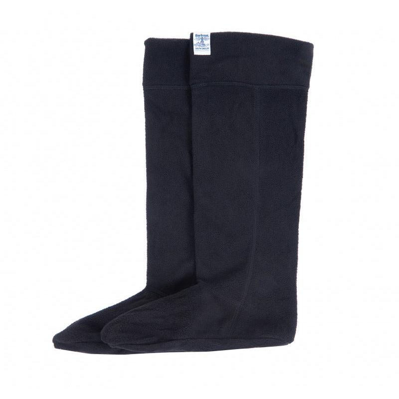 Barbour Fleece Wellington Sock Black - Donaghys