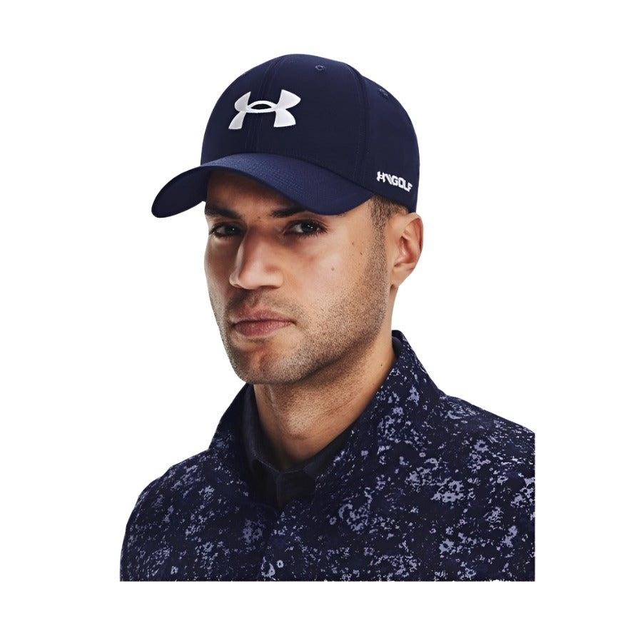 Under Armour Mens Golf Hat Midnight Navy - Donaghys