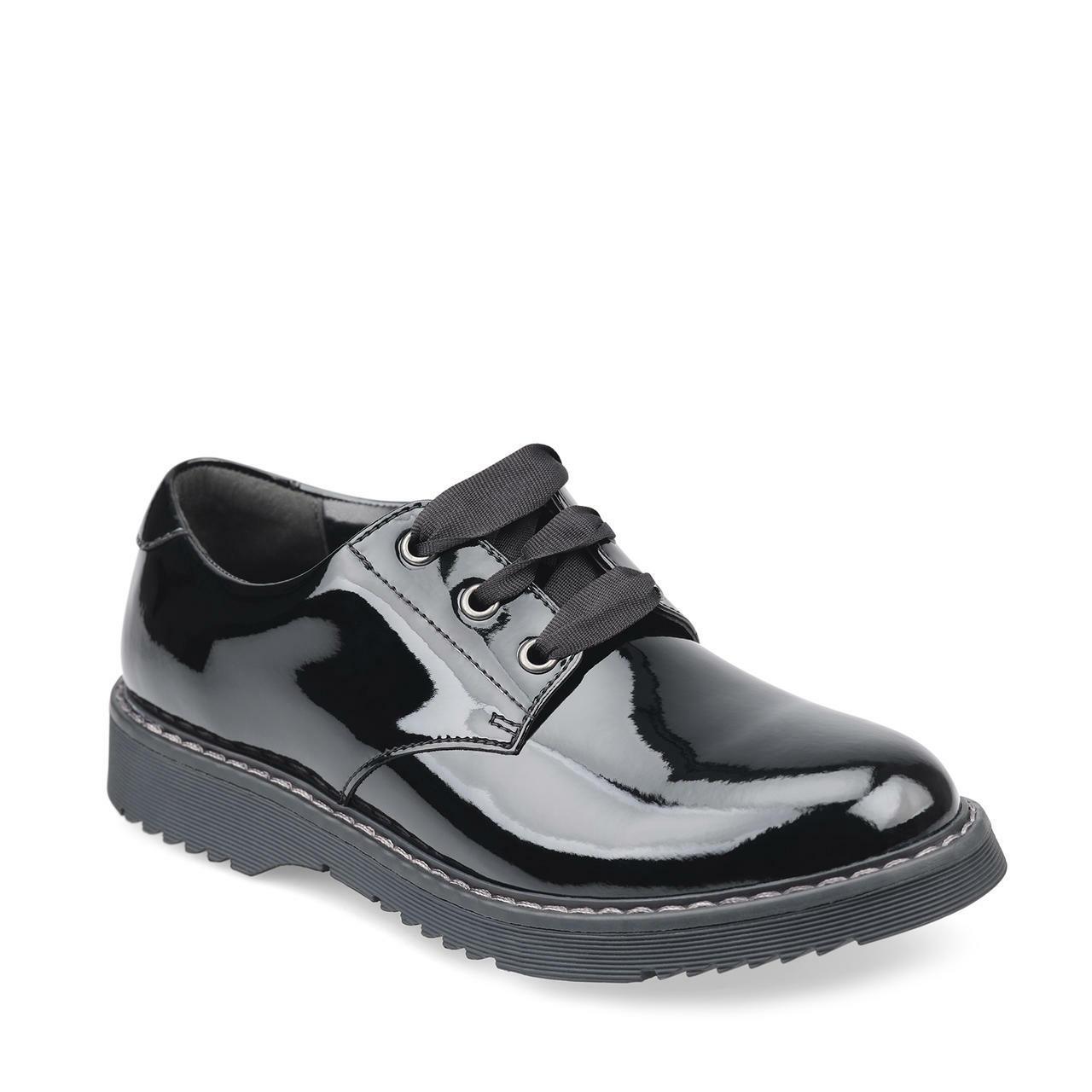 Angry Angels Girls Shoe Impact Black Patent - Donaghys